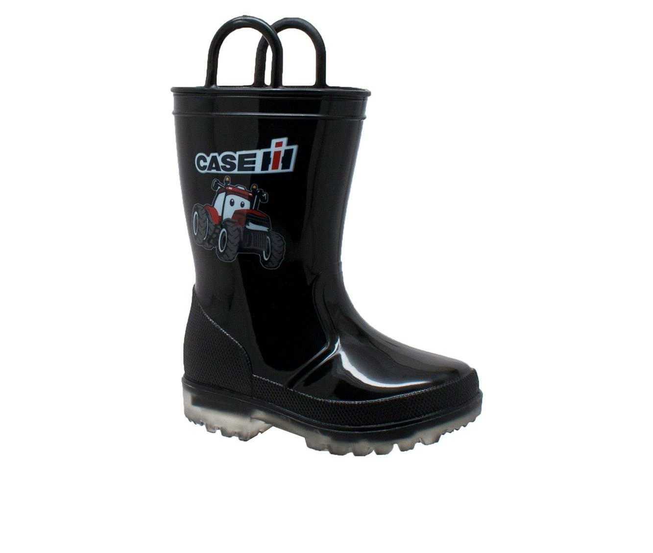 Boys' Case IH Toddler PVC Light-Up Rain Boots 3 Boys' Case IH Toddler PVC Light-Up Rain Boots - Image 3