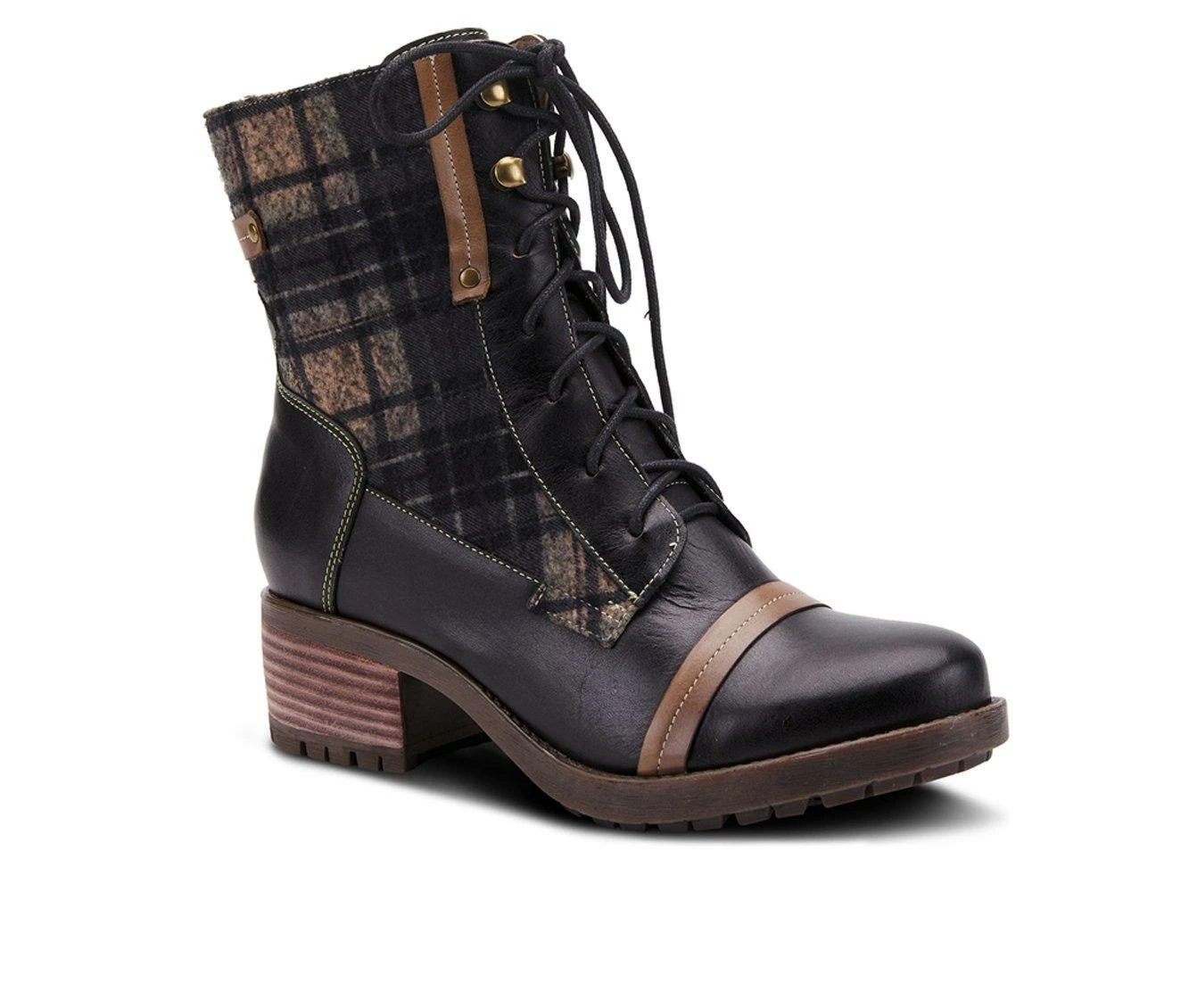 Women's L'Artiste Eguine Combat Boots 3 Women's L'Artiste Eguine Combat Boots - Image 3