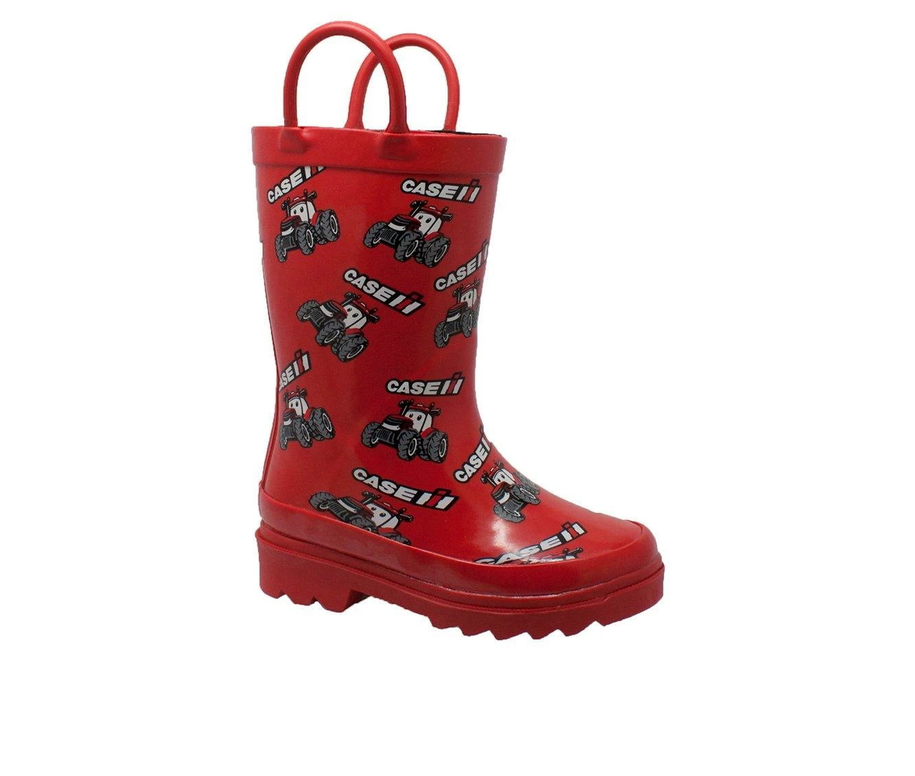 Boys' Case IH Toddler Big Red Rain Boots 3 Boys' Case IH Toddler Big Red Rain Boots - Image 3
