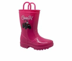 Girls' Case IH Little Kid PVC Light-Up Rain Boots -Discovery Expedition Shop 2 905