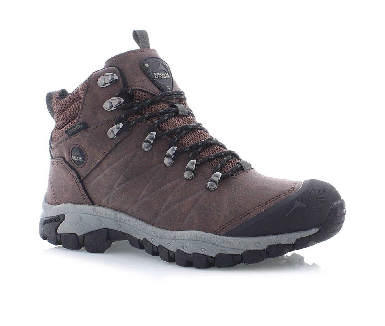 Men's Pacific Mountain Arrow Waterproof Hiking Boots 3 Men's Pacific Mountain Arrow Waterproof Hiking Boots - Image 3