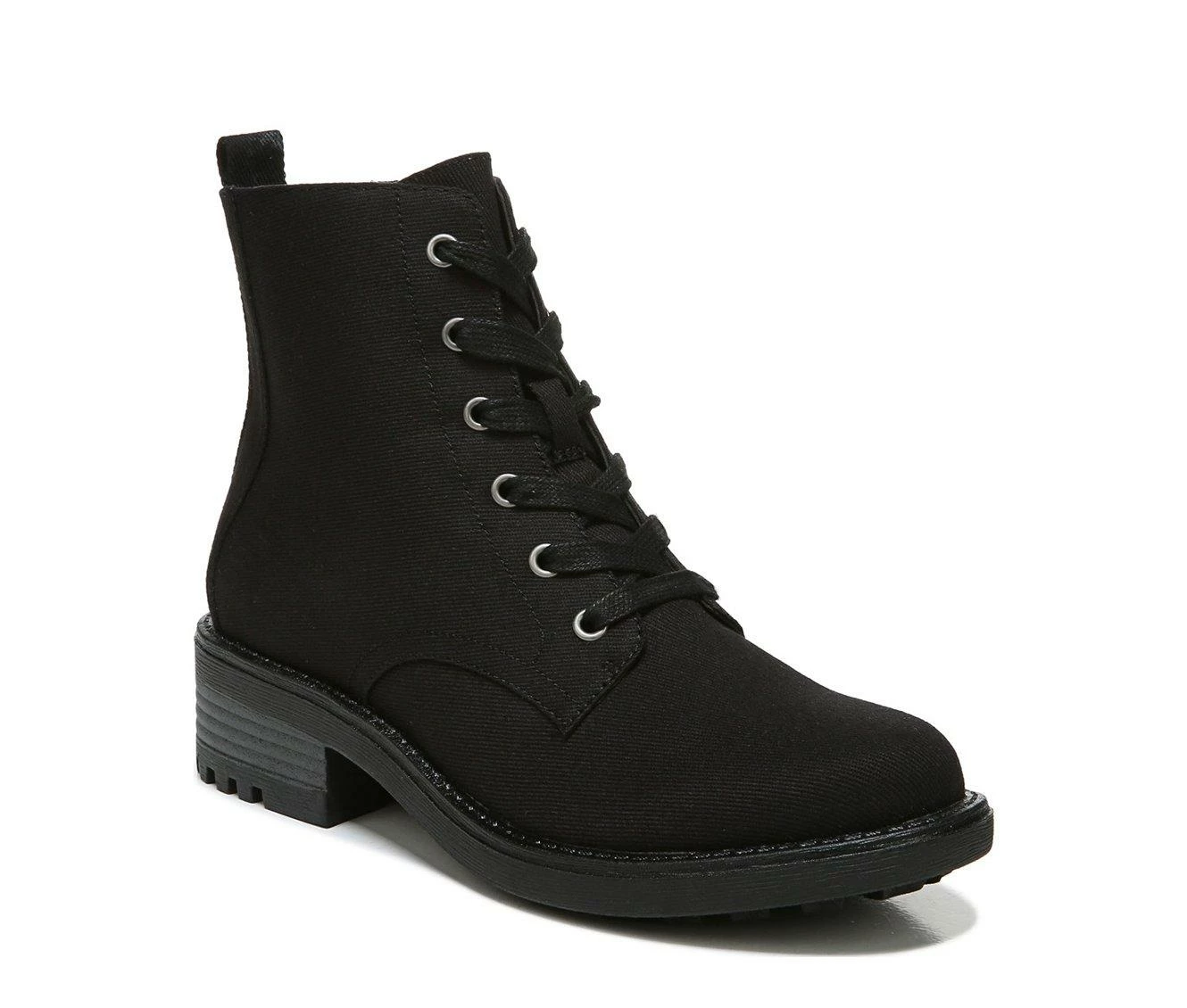 Women's LifeStride Kunis Canvas Combat Boots 3 Women's LifeStride Kunis Canvas Combat Boots - Image 3