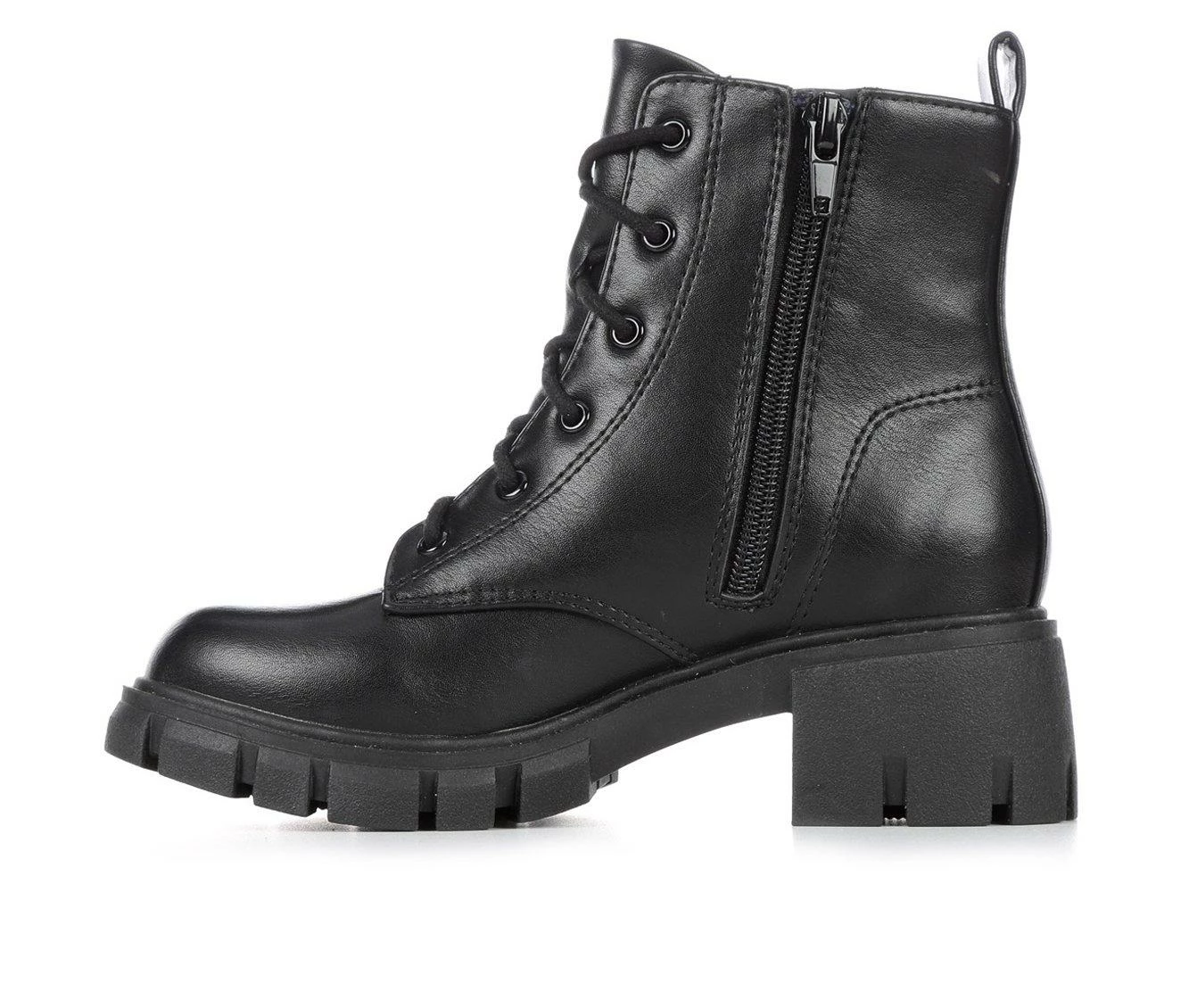 Girls' Soda Little Kid & Big Kid Abigail Lace-Up Boots 4 Girls' Soda Little Kid & Big Kid Abigail Lace-Up Boots - Image 4