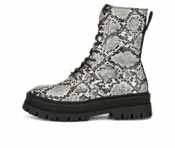 Women's New York And Company Callie Combat Boots 9 Women's New York And Company Callie Combat Boots -Discovery Expedition Shop 3 130