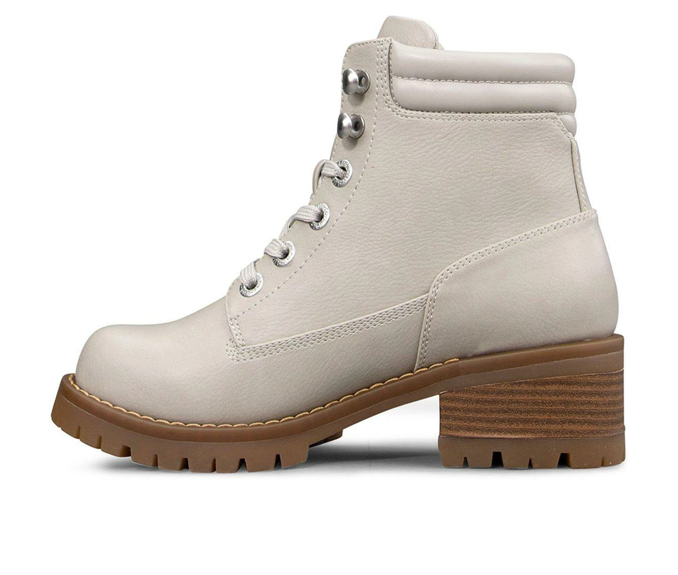 Women's Lugz Flirt Hi Zip Lugged Lace-Up Boots 4 Women's Lugz Flirt Hi Zip Lugged Lace-Up Boots - Image 4