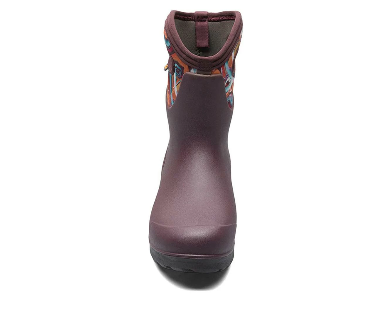 Women's Bogs Footwear Neo Classic Mid Glossy Abstract Rain Boots 4 Women's Bogs Footwear Neo Classic Mid Glossy Abstract Rain Boots - Image 4