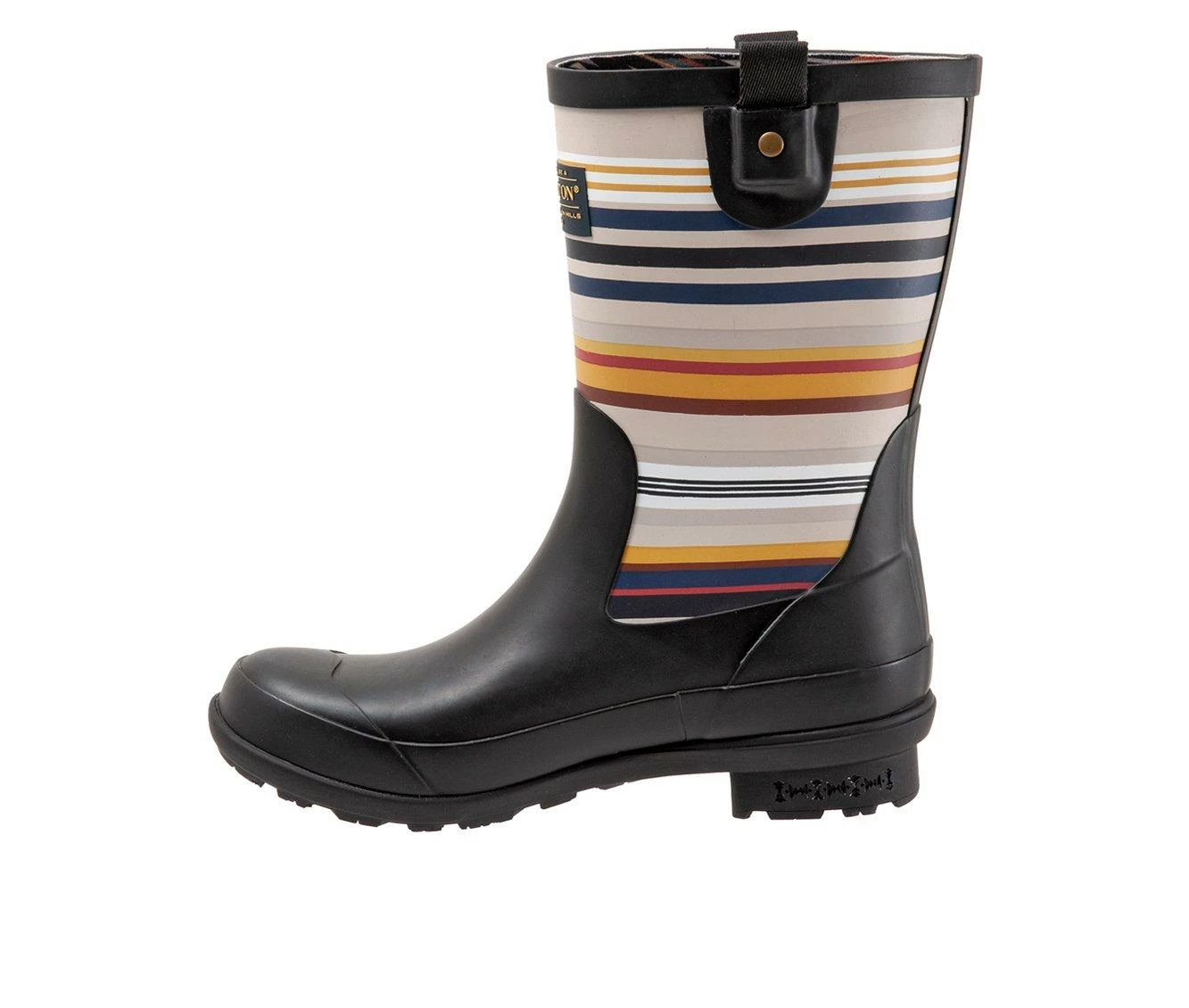 Women's Pendleton Bridger Stripe Mid Rain Boots 4 Women's Pendleton Bridger Stripe Mid Rain Boots - Image 4