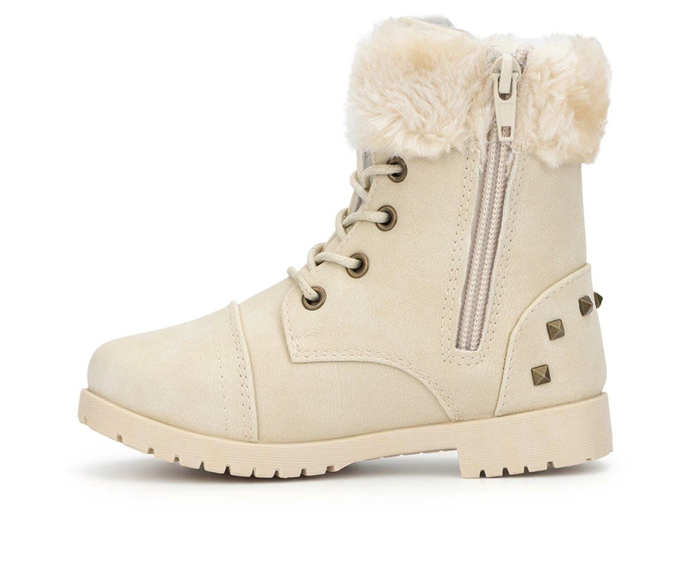 Girls' Olivia Miller Toddler Sofia Lace-Up Boots 4 Girls' Olivia Miller Toddler Sofia Lace-Up Boots - Image 4