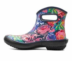 Women's Bogs Footwear Patch Ankle Rose Garden Rain Boots -Discovery Expedition Shop 3 425