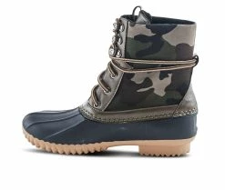 Women's SPRING STEP Duckie - Camo Rain Boots -Discovery Expedition Shop 3 431