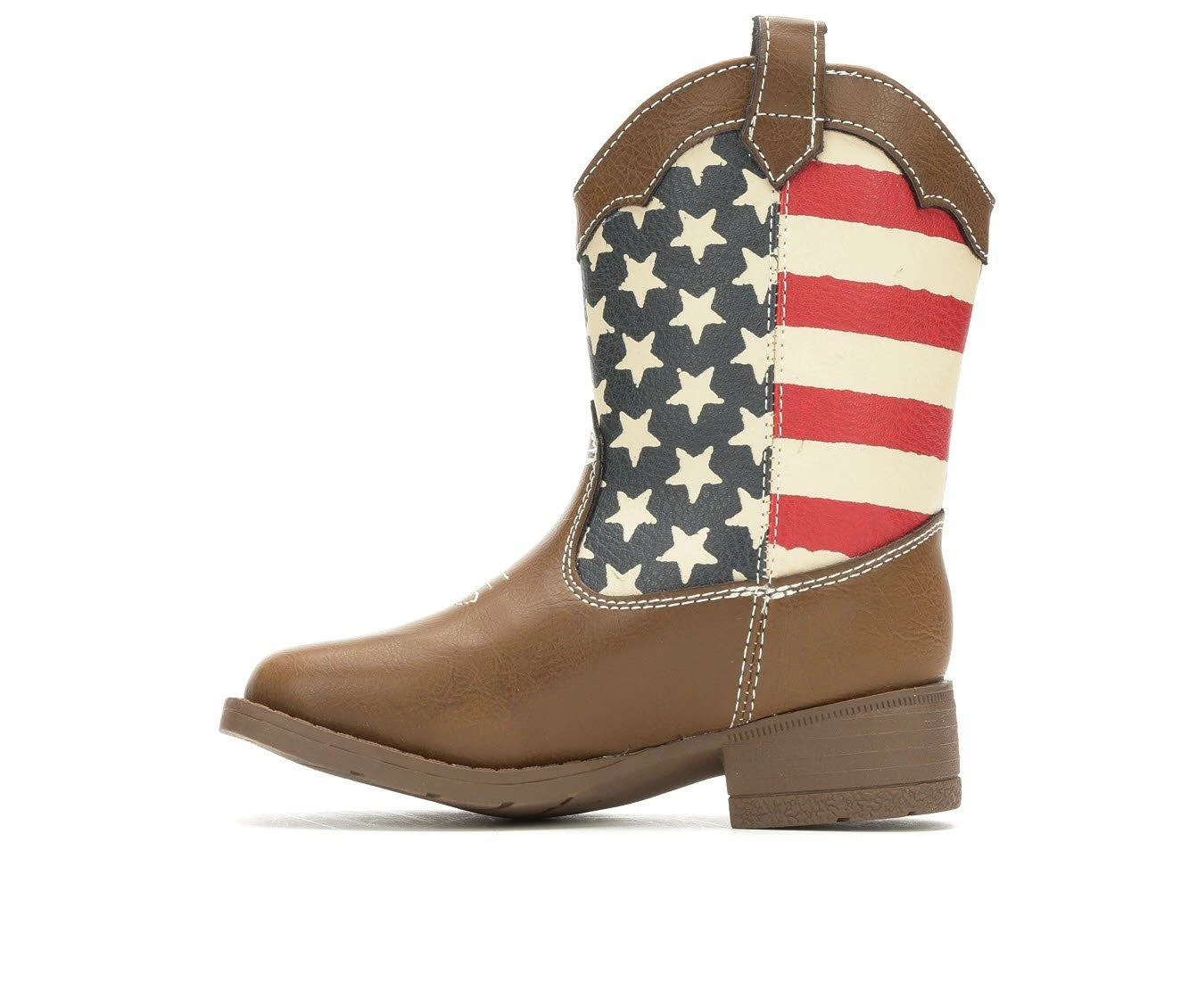 Kids' Natural Steps Toddler & Little Kid Stripes Cowboy Boots 4 Kids' Natural Steps Toddler & Little Kid Stripes Cowboy Boots - Image 4