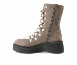 Women's Journee Collection Kannon Platform Lace-Up Boots -Discovery Expedition Shop 3 49