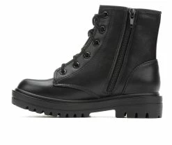 Girls' Unr8ed Little Kid & Big Kid Firm Combat Boots 9 Girls' Unr8ed Little Kid & Big Kid Firm Combat Boots -Discovery Expedition Shop 3 52
