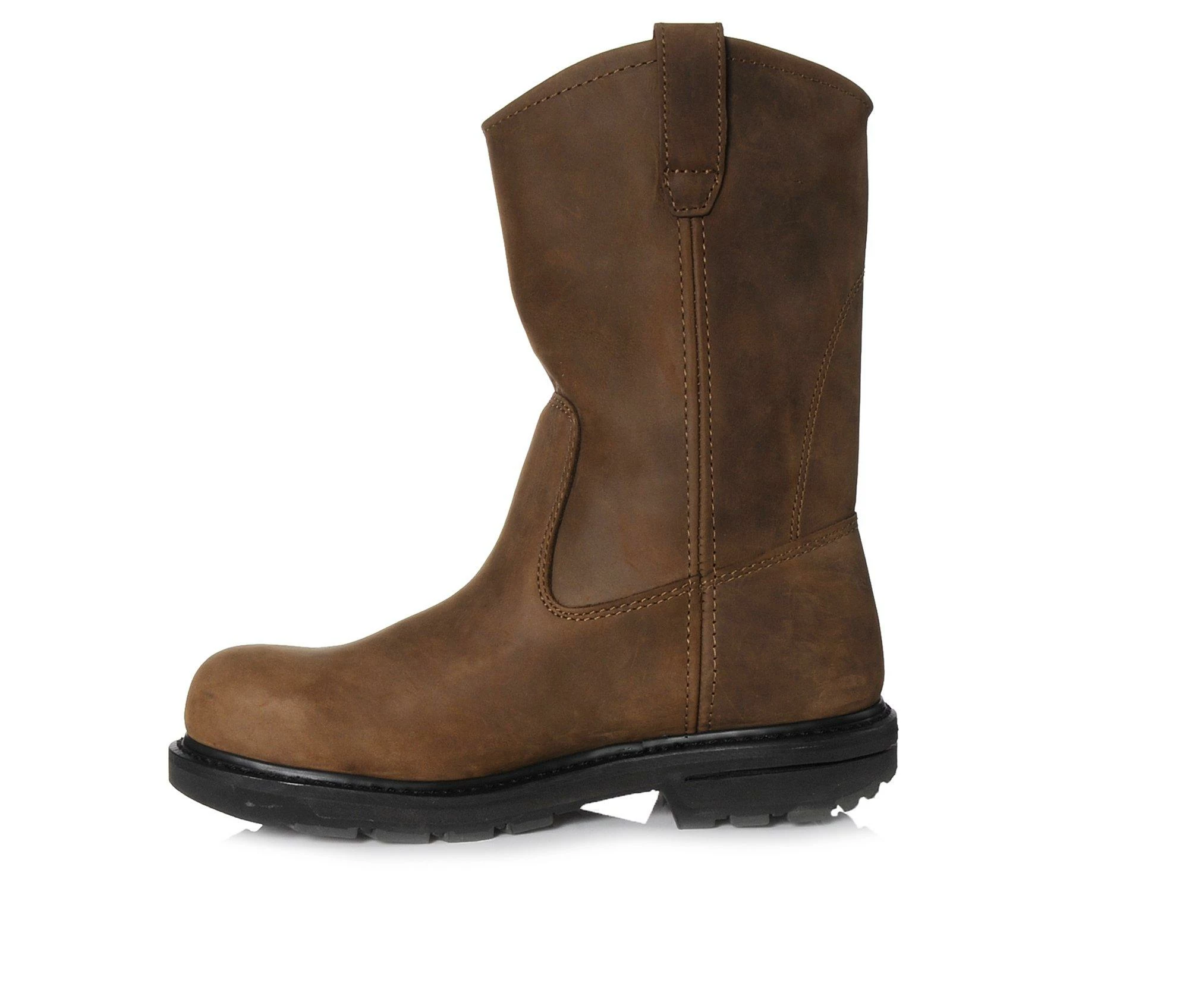 Men's Wolverine Wellington 10 In Steel Toe 4707 Work Boots 4 Men's Wolverine Wellington 10 In Steel Toe 4707 Work Boots - Image 4