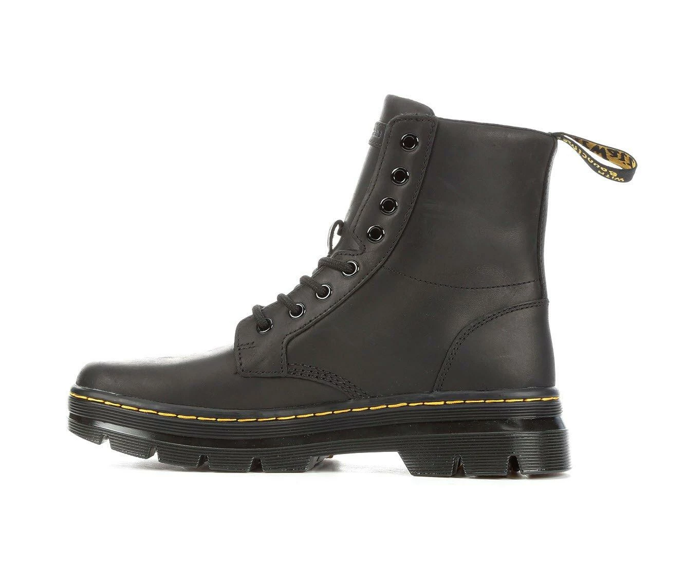 Women's Dr. Martens Combs Leather Combat Boots 4 Women's Dr. Martens Combs Leather Combat Boots - Image 4