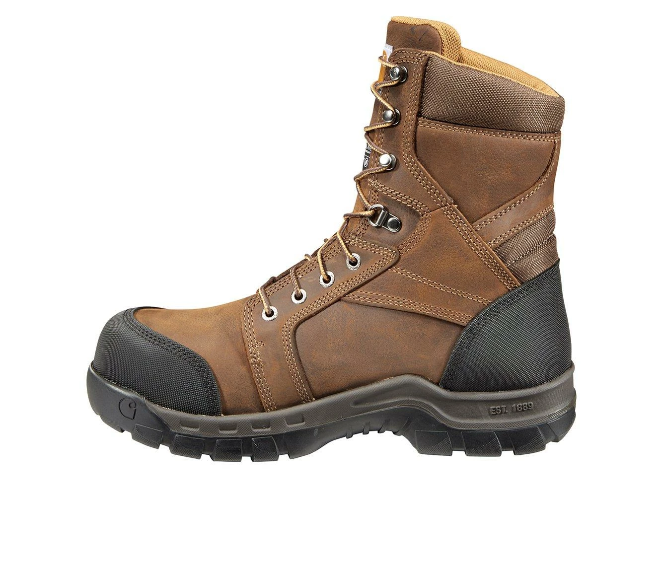 Men's Carhartt CMF8389 Comp Toe Insulated Work Boots 4 Men's Carhartt CMF8389 Comp Toe Insulated Work Boots - Image 4