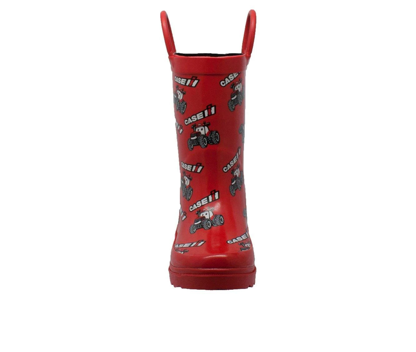 Boys' Case IH Toddler Big Red Rain Boots 4 Boys' Case IH Toddler Big Red Rain Boots - Image 4