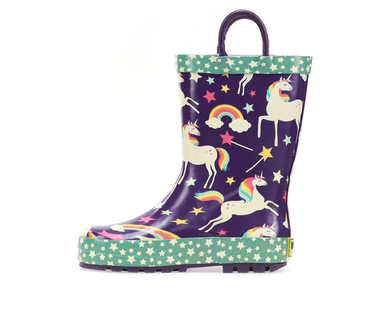 Girls' Western Chief Toddler & Little Kid Unicorn Dreams Rain Boots 4 Girls' Western Chief Toddler & Little Kid Unicorn Dreams Rain Boots - Image 4
