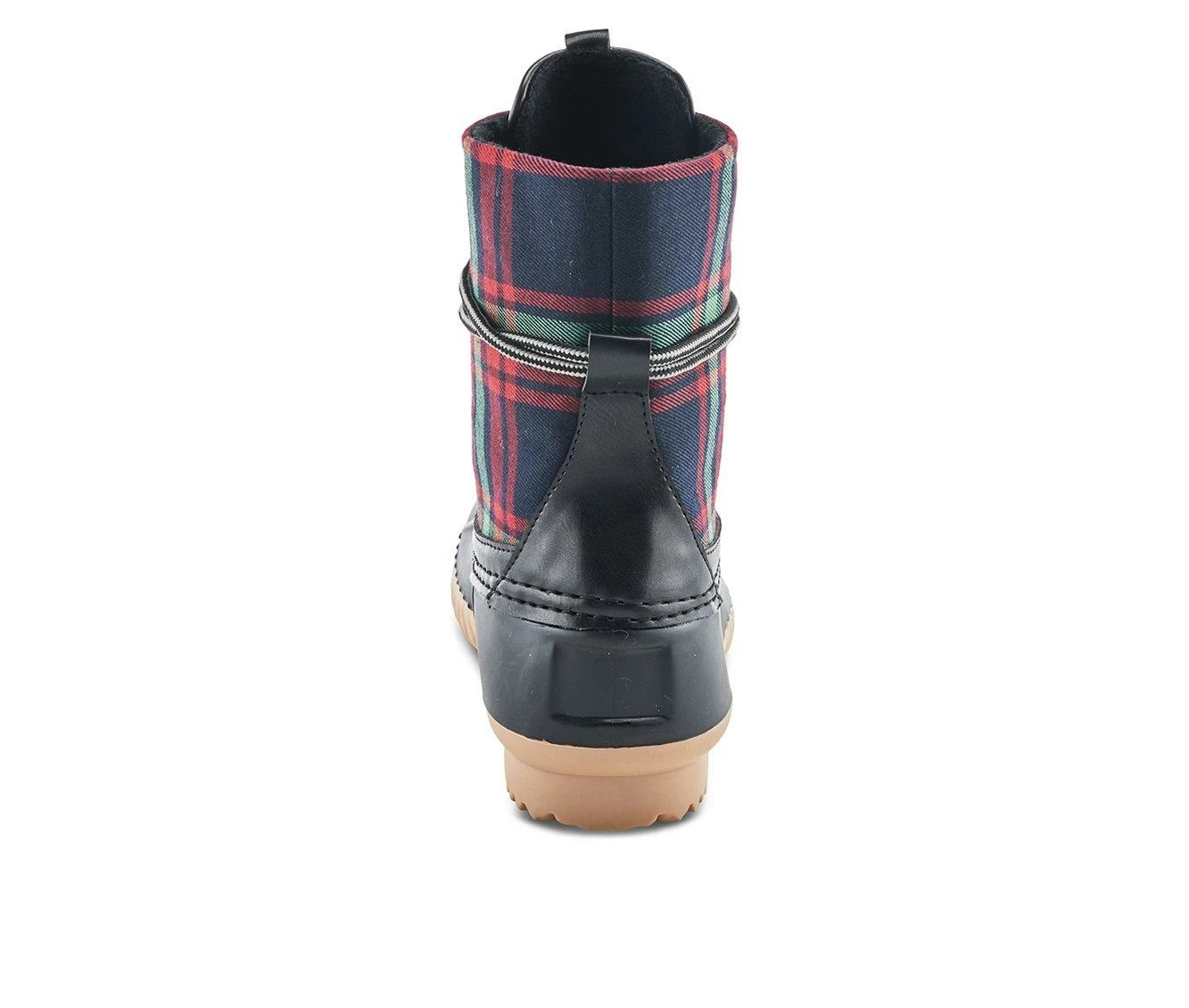 Women's SPRING STEP Duckie - Plaid Rain Boots 5 Women's SPRING STEP Duckie - Plaid Rain Boots - Image 5