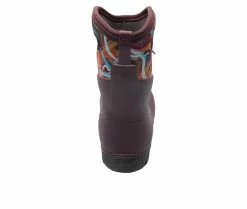 Women's Bogs Footwear Neo Classic Mid Glossy Abstract Rain Boots 10 Women's Bogs Footwear Neo Classic Mid Glossy Abstract Rain Boots -Discovery Expedition Shop 4 383