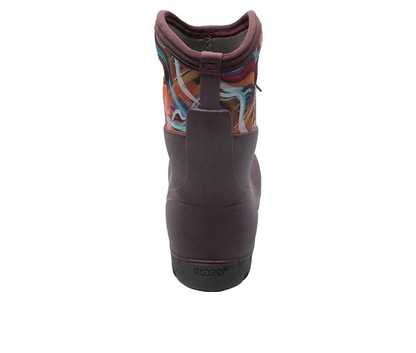 Women's Bogs Footwear Neo Classic Mid Glossy Abstract Rain Boots 5 Women's Bogs Footwear Neo Classic Mid Glossy Abstract Rain Boots - Image 5
