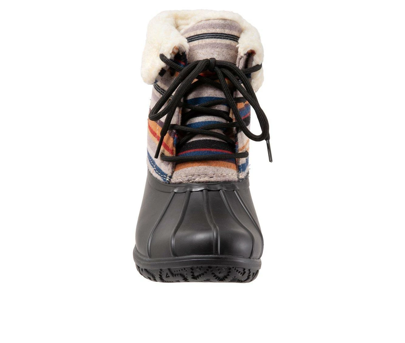 Women's Pendleton Bridger Stripe Duck Mid Rain Boots 5 Women's Pendleton Bridger Stripe Duck Mid Rain Boots - Image 5