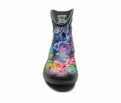 Women's Bogs Footwear Patch Ankle Rose Garden Rain Boots -Discovery Expedition Shop 4 424