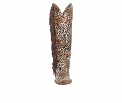 Women's Dingo Boot Cheetah Cowgirl Western Boots 10 Women's Dingo Boot Cheetah Cowgirl Western Boots -Discovery Expedition Shop 4 545