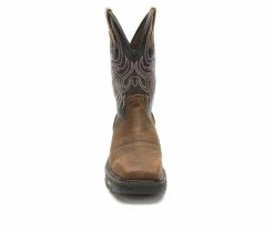 Men's Justin Boots Commander Steel Toe Cowboy Boots 10 Men's Justin Boots Commander Steel Toe Cowboy Boots -Discovery Expedition Shop 4 582