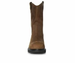 Men's Wolverine Wellington 10 In Steel Toe 4707 Work Boots 10 Men's Wolverine Wellington 10 In Steel Toe 4707 Work Boots -Discovery Expedition Shop 4 618