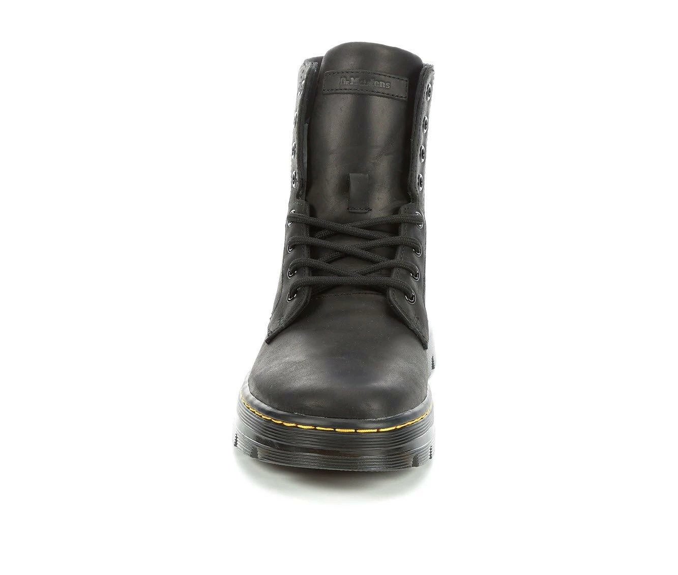 Women's Dr. Martens Combs Leather Combat Boots 5 Women's Dr. Martens Combs Leather Combat Boots - Image 5