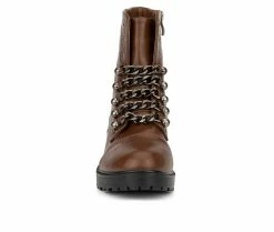 Women's New York And Company Cruz Lace-Up Boots 10 Women's New York And Company Cruz Lace-Up Boots -Discovery Expedition Shop 4 77