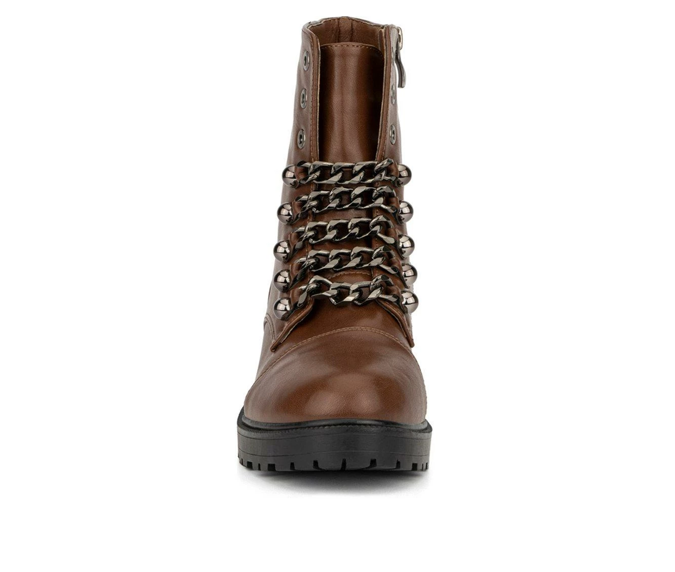 Women's New York And Company Cruz Lace-Up Boots 5 Women's New York And Company Cruz Lace-Up Boots - Image 5