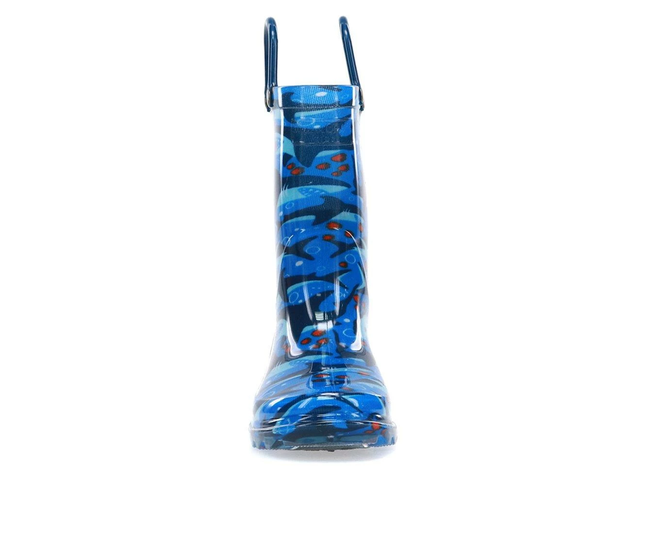 Boys' Western Chief Toddler Shark Light Rain Boots 5 Boys' Western Chief Toddler Shark Light Rain Boots - Image 5