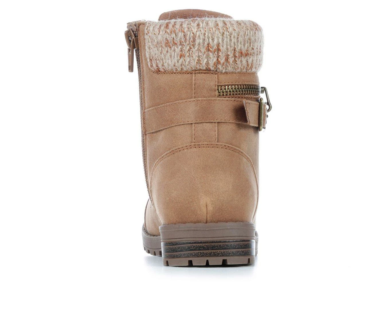 Girls' Unr8ed Little Kid & Big Kid Maeve Lace-Up Boots 6 Girls' Unr8ed Little Kid & Big Kid Maeve Lace-Up Boots - Image 6