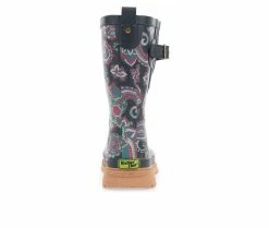 Women's Western Chief Paisley Pop Mid Boot Rain Boots -Discovery Expedition Shop 5 385