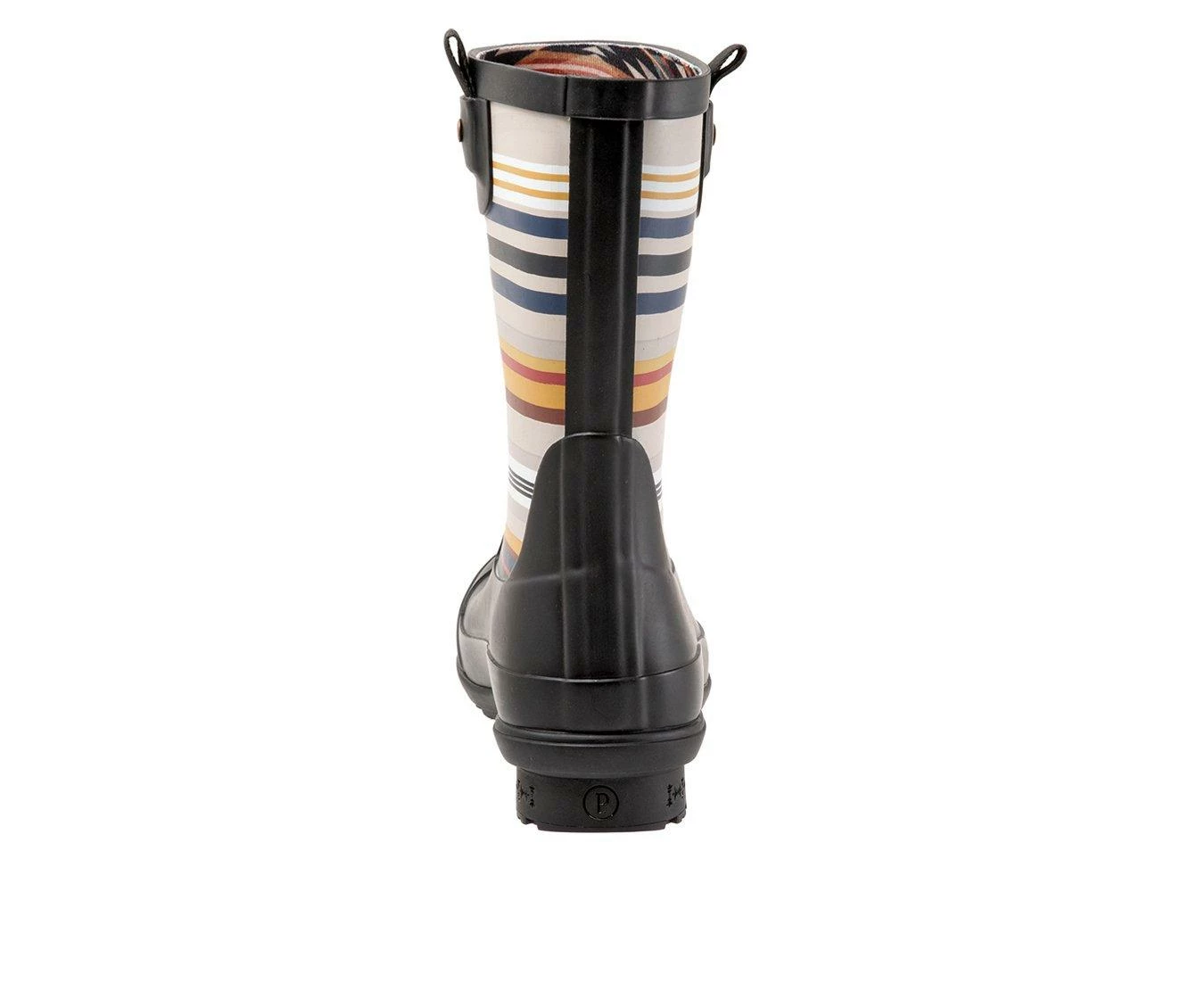 Women's Pendleton Bridger Stripe Mid Rain Boots 6 Women's Pendleton Bridger Stripe Mid Rain Boots - Image 6