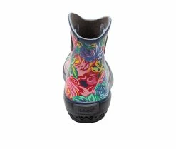 Women's Bogs Footwear Patch Ankle Rose Garden Rain Boots -Discovery Expedition Shop 5 424