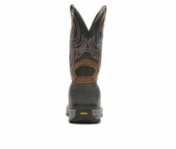 Men's Justin Boots Commander Steel Toe Cowboy Boots 11 Men's Justin Boots Commander Steel Toe Cowboy Boots -Discovery Expedition Shop 5 582